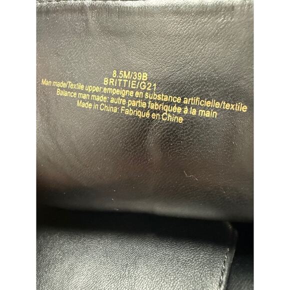 Size 8.5 Karl Lagerfeld Paris Peep Toe Bootie Fashion Boot - Picture 7 of 7